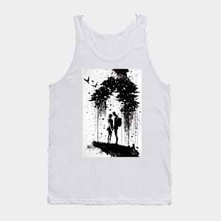 Love Ink Painting Tank Top